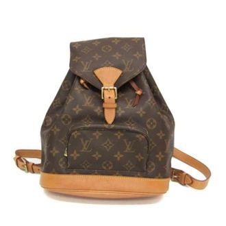 Louis Vuitton Pre-owned Backpacks, female, Brown, Size: ONE SIZE Pre-owned Canvas Backpack