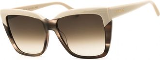 Ferragamo SF1102S 251 Beige/Beige Striped Tortoise/Beige Gradient