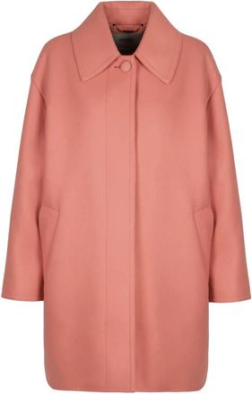 Fendi Dames, Mantels, Roze, Maat: XS Wol