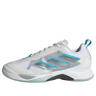 adidas (WMNS) adidas Avacourt White Silver Bright Cyan GW6265