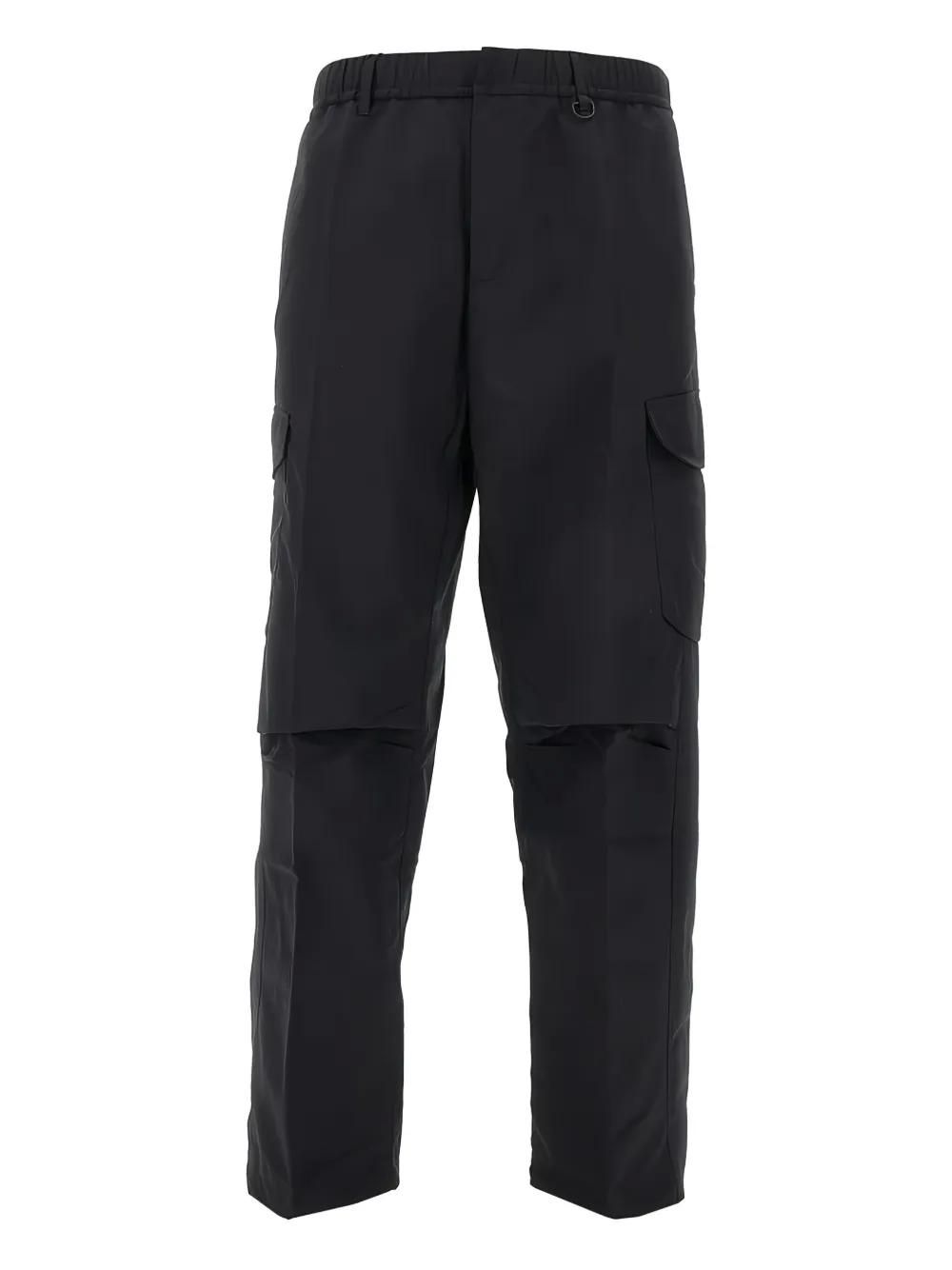 Herno: Black Cotton Pants now up to −62% | Stylight
