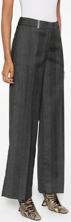 PESERICO Womens Herringbone Trousers Aw25 W