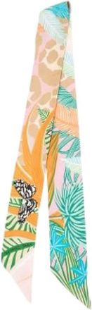 Herm&egrave;s Pre-owned Scarves, female, Multicolor, Size: ONE SIZE Pre-owned Vintage Silk Scarf