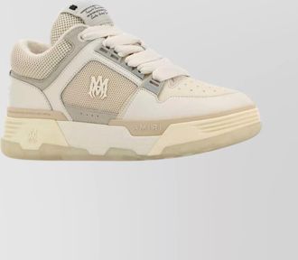 Amiri leather and fabric ma-1 sneakers