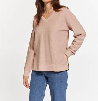Thread & Supply Alicia Top In Storm Pink