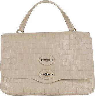 Zanellato Cayman Postina Tas - Dames - Handtassen - Bruin - ONE Size - Tassen
