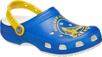 Crocs NBA Classic Clogs Golden State Warriors Blue 208650-GSW Mens