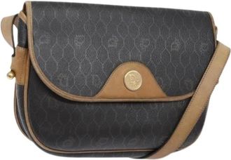 Dior Pre-owned Cross Body Bags, female, Black, Size: ONE SIZE Pre-owned Vintage Shoulder Bag