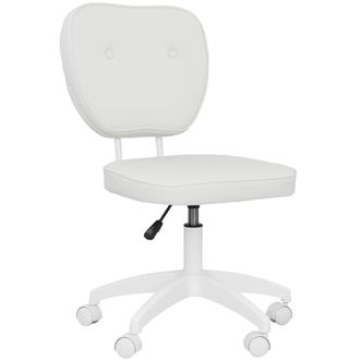 Vinsetto Silla de oficina 46x59x92 cm blanco