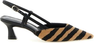 Stuart Weitzman Brown Slingback Pumps