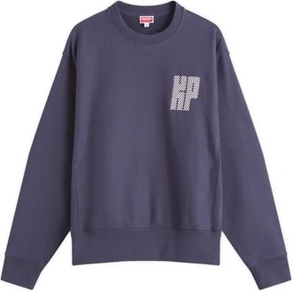 Kenzo Kamon Embroidered Classic Fit Sweatshirt, Size X-Large