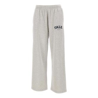Sporty & Rich Sweatpants, female, Gray, Size: XS Yale Sweatpants