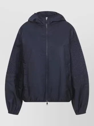 Moncler zelkova hooded jacket balloon sleeves