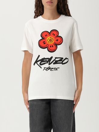 Kenzo T-shirt Kenzo in cotone con logo a contrasto