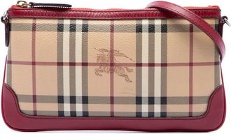 Burberry Pre-owned Burberry Haymarket Check Coated Canvas Peyton Crossbody Ladies V73E6VK6WQMKQIAF