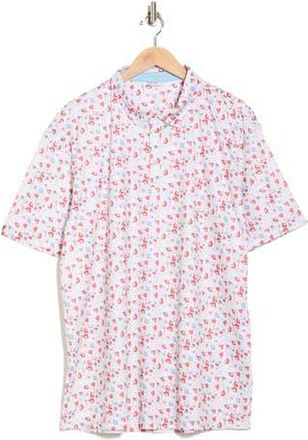 Swannies Harold Stretch Piqu&eacute; Golf Polo in Nan-Red at Nordstrom Rack, Size Xx-Large