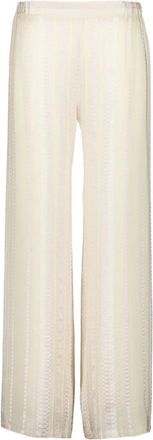 Zeus + Dione Pantaloni con lavorazione in rilievo - Toni neutri