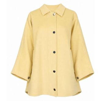 Pinko Giacca Leggera - - Jackets - Donna - Giallo - S