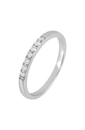 Bony Levy Diamond Stacking Ring in 18K White Gold at Nordstrom Rack, Size 6.5