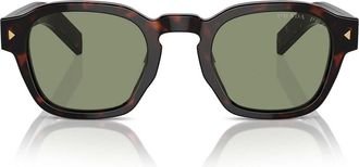 Prada Sunglasses Pra16 S 17 N20 G Radica Tortoise/Green Unisex Polarized