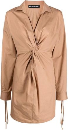 ADĀMO Andrea Adamo Donna, Abiti, Beige, S, new