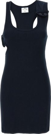 Courrèges Navy Blue 90S Mini Dress
