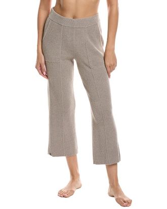 Barefoot Dreams Cozychic Ultra Lite Ribbed Pintuck Crop Pant