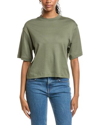 Vince Wide Sleeve Crop T-Shirt