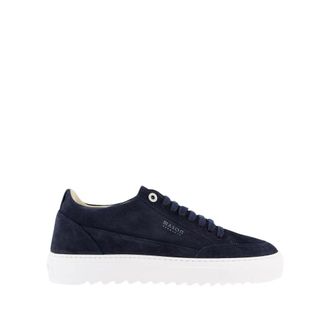 Mason Garments Heren, Schoenen, Blauw, Maat: 47 EU Leer