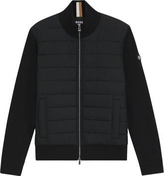 HUGO BOSS Hernesto Jacket - Heren - Winterjassen - Zwart - M - Katoen - Jassen