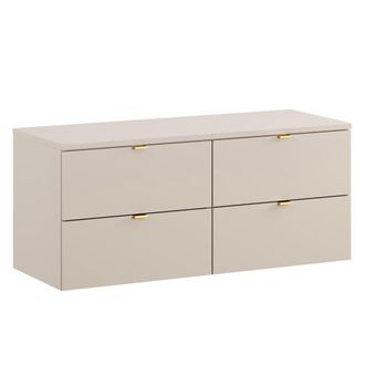 Petits Meubles Mueble bajo lavabo 120cm encimera paneles de melamina y de mdf