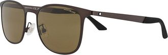 Montblanc Mens Mb0331s 54Mm Sunglasses