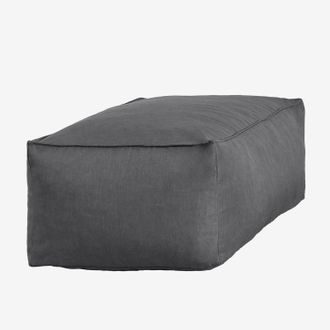 Sklum Puff De Jard&iacute;n 110x65 Cm En Tela Dojans Sklum
