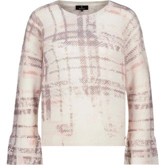 Monari Truien & Vesten, Dames, Roze, XL, Wol, Trui met ronde hals