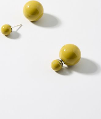 Simons Womens Solid bead earrings