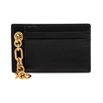 Balmain Wallets & Cardholders, male, Black, Size: ONE SIZE Pulse Cardholder with Chain