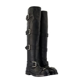 Dolce & Gabbana Womens Boot Black Calfskin