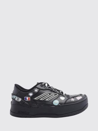 Balenciaga Hamptons Trainers with Printed Monogram and Platform Sole