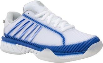 K-Swiss x Lucky In Love Hypercourt Express 2 Womens Tennis Shoes in White/electric Blue/silver at Nordstrom, Size 7.5