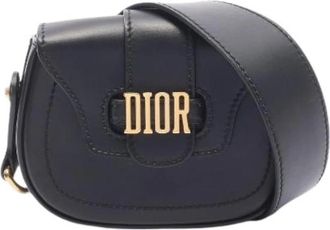 Dior Pre-owned D-Fence Leren Mini Schoudertas - Dames - Vintage Schoudertas - Zwart - ONE Size - Leer - Vintage