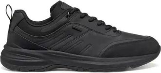 Geox U Senales B ABX - Heren - Sneakers - Zwart - 40 EU - Schoenen