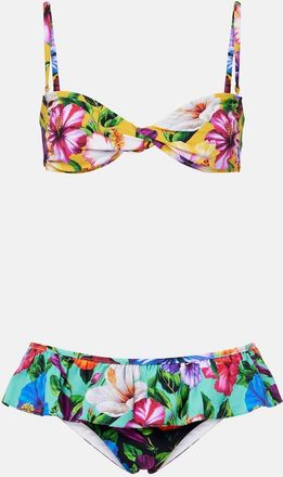 Dolce & Gabbana Floral bikini