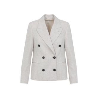 Brunello Cucinelli Jackets Nude & Neutrals