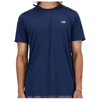 New Balance Sport Essentials Run S/S Laufshirt f&uuml;r Herren | blau