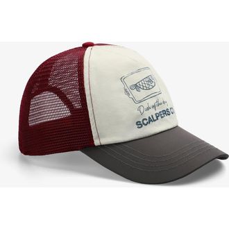 Scalpers Venice Trucker Cap in Grey at Nordstrom