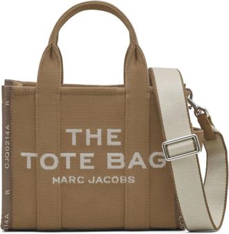 Marc Jacobs Jacquard Kleine Tote Tas - Dames - Handtassen - Bruin - ONE Size - Tassen