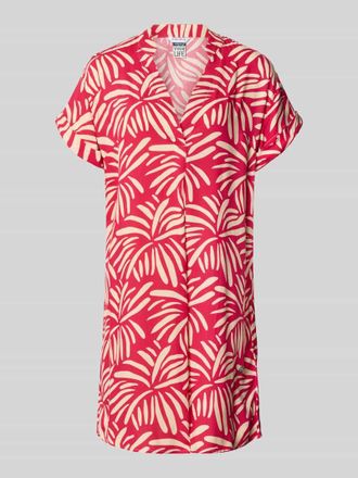 Zabaione Relaxed Fit Kleid aus reiner Viskose Modell Mary in Rot, Gr&ouml;&szlig;e XXL