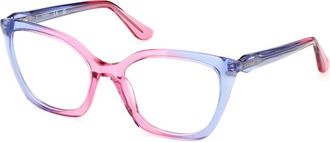 Guess Dames, Accessoires, Blauw, Maat: 55 MM