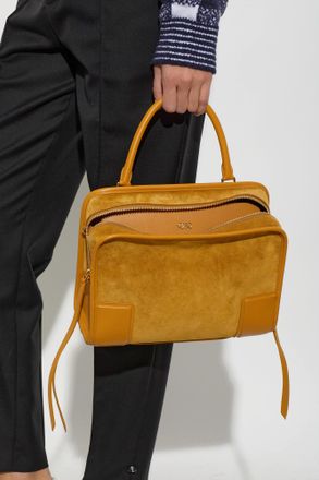 Loewe Amazona 180 Medium Handbag, Womens, Yellow
