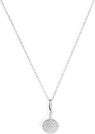 Toolally Pom Pom Pendant Necklace in Sterling Silver at Nordstrom